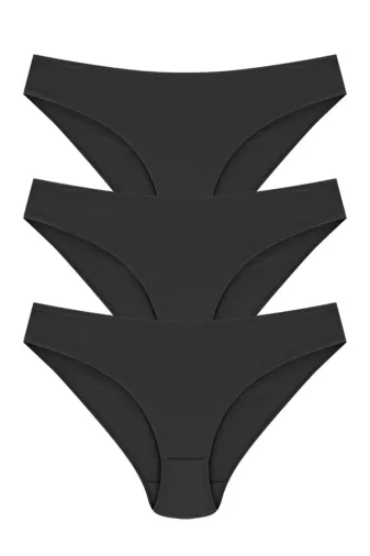 Papatya PPTY200 Bikini Model Külot 3'lü Paket %100 Pamuk