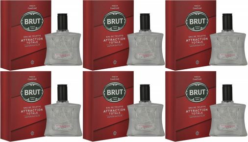 Parfüm Erkek/Men 100ML Attraction Totale Edt (Kırmızı) 6 Lı Set