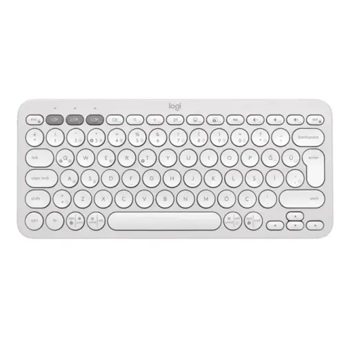 Pebble Keys 2 K380s BT Klavye Beyaz