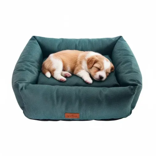 Pet elegante yatak Kedi & Köpek Keten Yatak (Küçük Boy) 55cm 45cm