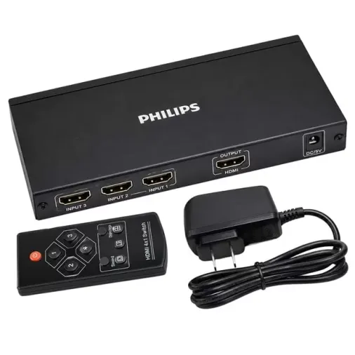 Philips Swr9101w/93 Hdmı Quad Multi-viewer 4-giriş 1-çıkış Ekran Bölücü Ve Seçici Switch