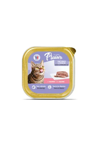 plaisir 3428460051597 Adult Somonlu Yetişkin Kedi Maması 100 Gr