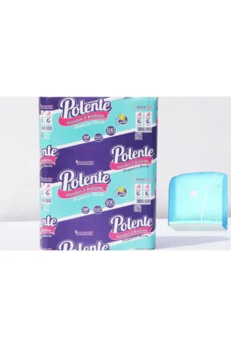 Polente OtelBukleti-5850 Z Katlı Dispenser Havlu 200Lü 12 Paket