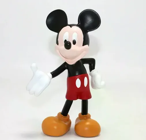 Polyester Mickey Mouse Miki Fare Figürü Alk5311
