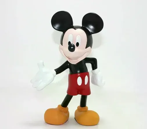 Polyester Mickey Mouse Miki Fare Figürü Alk5313