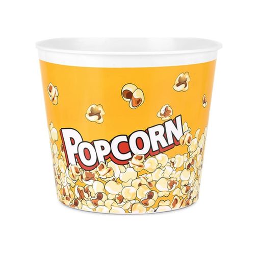 Popcorn Mısır Kovası Dekoratif - Dev Boy
