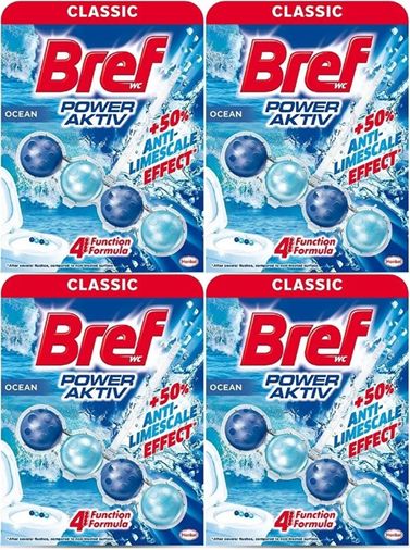 Power Aktiv Klozet Bloğu Okyanus Kokulu (4 Lü Set) (4PK*1)