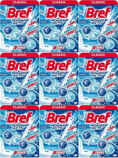 Power Aktiv Klozet Bloğu Okyanus Kokulu (9 Lu Set) (9PK*1)