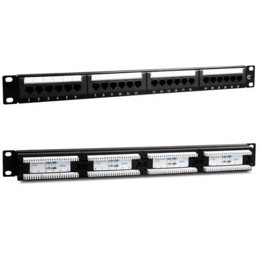 Powermaster Pm-4494 24’lü Utp Cat6 Patch Panel