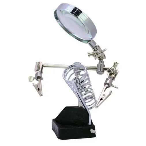 Powermaster Pm-7194 3 Konumlu Büyüteç Havya Standı