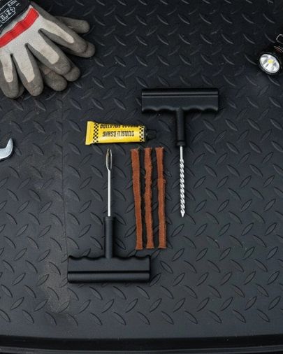 PRATİKOBA 119854612 Mey İthalat Acil Durumların Kurtarıcısı Çok Amaçlı Lastik Tamir Seti