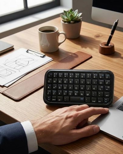 PRATİKOBA 121410598 Mey İthalat Kablosuz Mini Bluetooth Klavye Telefon Tablet Pc Uyumlu Çok Renkli