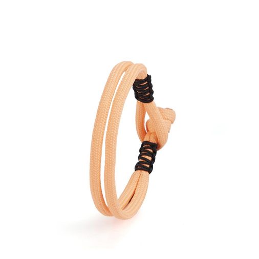 PRCRD-INCE-NEON Neon Turuncu İnce Paracord Bileklik