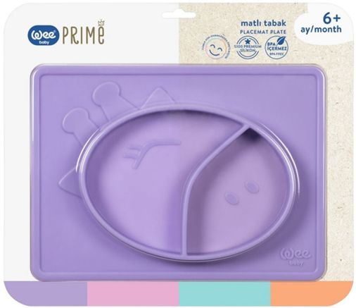 Prime Matlı Tabak - Mor