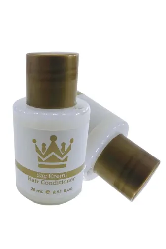 PRİVATE 86981738371503 1500 Adet Saç Kremi Etiketli Standart Otel Tipi Mini 30 Ml Silindir Şişe Tek Kullanımlık Kullan At