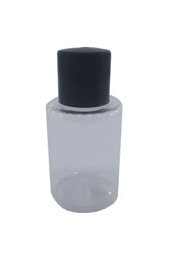 PRİVATE 86981738978111 100 Adet Baskısız Dekoratif Boş Şişe Standart Otel Tipi 30 Ml Silindir Şişe Şeffaf Hediyelik