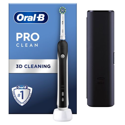Pro Clean Şarjlı Diş Fırçası Siyah Seyahat Kabı