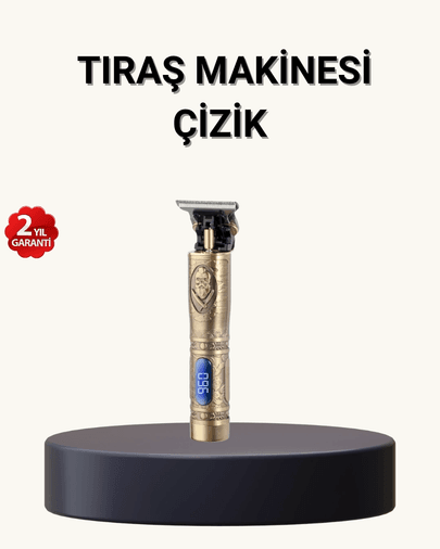 Profesyonel Kablosuz Tıraş Makinesi – 1-2 Saat Kesintisiz Kullanım