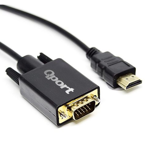 Qport Q-HVG18 HDMI - VGA Çevirici Kablo 1.8 m