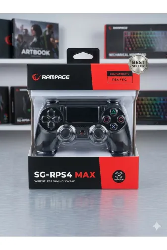 Rampage TYC8F975BFB41D231C0909B00 Ps4 Konsol Gamepad Ve Joystick