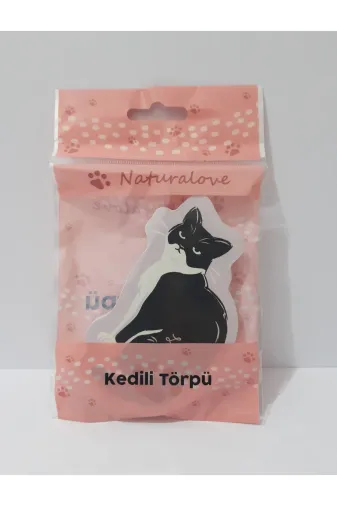 renkli çiçekler 00006000012301 Kedi Figürlü Törpü