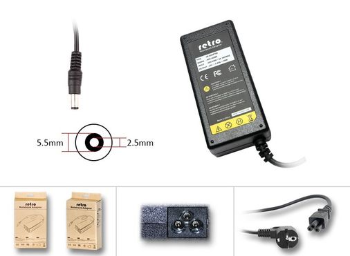Retro 12V 3.3A 40W LCD Monitör Adaptör
