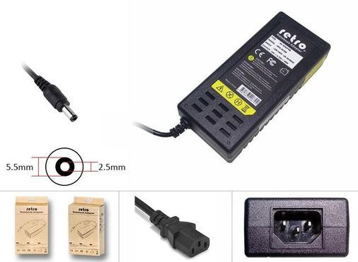 Retro 24V 3.75A 90W 5.5x2.5mm Güç Adaptör (RPA-AC306)