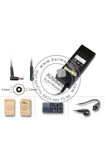 Retro NA-KR60811.65W-1029 Hp Probook 450 G7 (8Mh55Ea) Notebook Adaptörü, Şarj Aleti Cihazı 45W/65W
