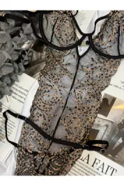 Reve Leopar Bodysuit