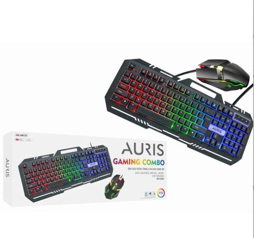 Rgb Işıklı , Metal Gövdeli Klavye Ve Mouse Oyuncu Seti | Kgc20