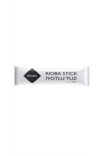 Rioba 8696236428050 Stick İyotlu Sofra Tuzu 1,50 Gram X 50 Adet