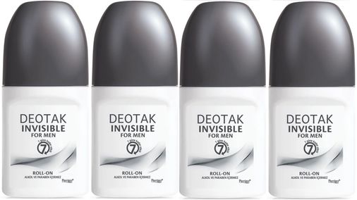 Roll-On 35ML Invısıble (Formen/Erkek) (4 Lü Set)