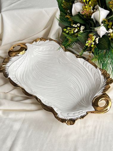ROSSEV kas65498140 Albero Dikdörtgen Sunum Tabak 43Cm