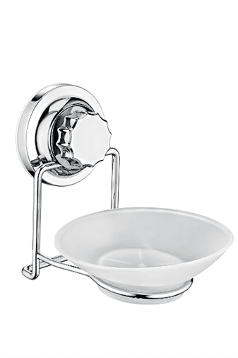 Royaleks Group RT-RY-H-81499 Vakumlu Plastik Sabunluk Krom Royaleks-Vk-713