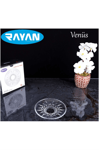 Royaleks Group RT-RY-H-81731 Venüs Çay Tabağı 6'lı Royaleks-81731