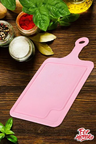 Royaleks Group RT-RY-H-82516 Kesme Tahtası Kaydırmaz Plastik Kesme Sunum Tahtası Pratik Kesim Panosu 165X315 Mm Royaleks-Fr-105