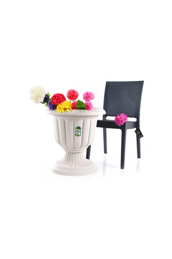 Royaleks Group RT-RYL-H-14335 Nergis Dış Mekan Saksı 47 Litre Royaleks-N003