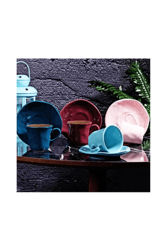 Royaleks Group RT-RYL-H-82771 Lüks 6'lı Kahve Fincanı Royaleks-82771