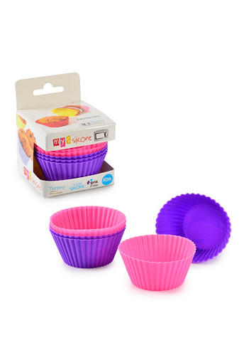 Royaleks Group RT-RYL-H-82839 6'lı Tırtıklı Silikon Muffın Kabı Royaleks-Mys106
