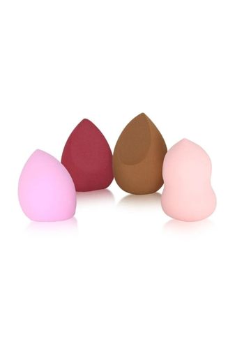 Royaleks RT-RYL-HMR10488 4 Lü Şişen Makyaj Süngeri Powder Puff Büyük Boy