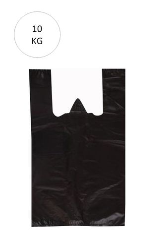Royaleks RT-RYL-HMR11019 Siyah Atlet Poşet Orta Boy 29X50 Cm Takriben 850 Adet 10 Kg
