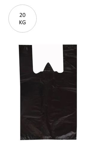 Royaleks RT-RYL-HMR11035 Siyah Atlet Poşet Jumbo Boy 50X90 Cm Takriben 240 Adet 20 Kg