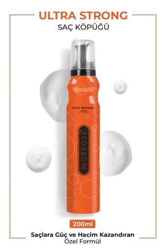 Royaleks RT-RYL-HMR24320 Ultra Strong Saç Köpük 200 Ml - Ultra Güçlü Tutuş - Mrfs