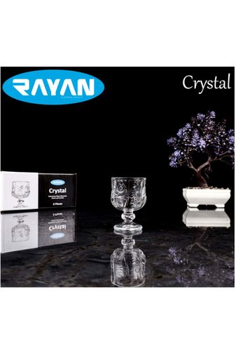 RT-RYL-HMR14735 Rayan Crystal 6'lı Kahve Yanı Bardak