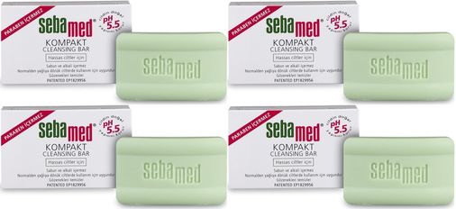 Sabun Kompakt Hassas Cilt 100GR (4 Lü Set)