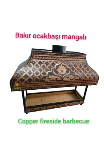SAFİR ÇAY KAZANLARI 020120251AÇIK Bakır Ocakbaşı Açık Kasa Ocakbaşı - Mangalbaşı Bakır Köfte Ocağı Mangal Kebap Ocağı, Mangal Barbekü