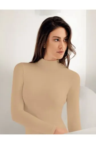 Şahinler MB1036-BY Ten Renk Uzun Kollu Balıkçı Yaka Body Yeni Sezon