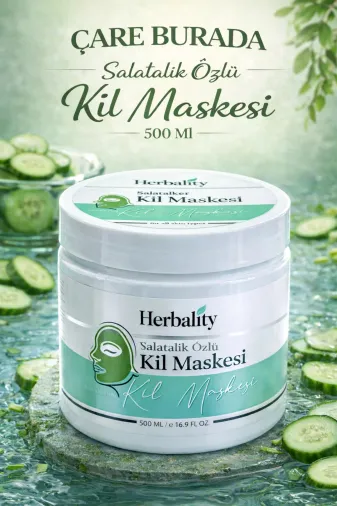 Salatalık Özlü Kil Maskesi 500 Ml