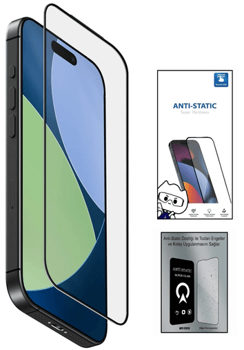 Samsung S26 Ultra 6d Anti Static Temperli Cam Ekran Koruyucu Kırılmaz Full Kaplama