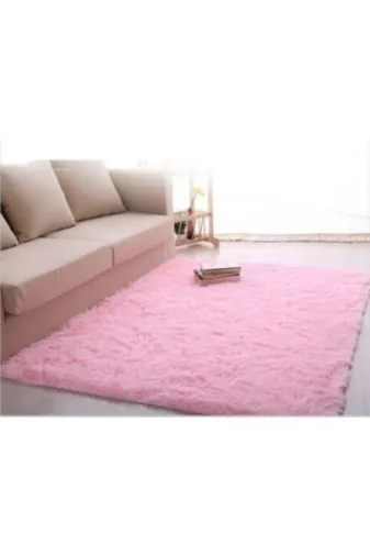 Sarar SRV59 Pembe Peluş Halı